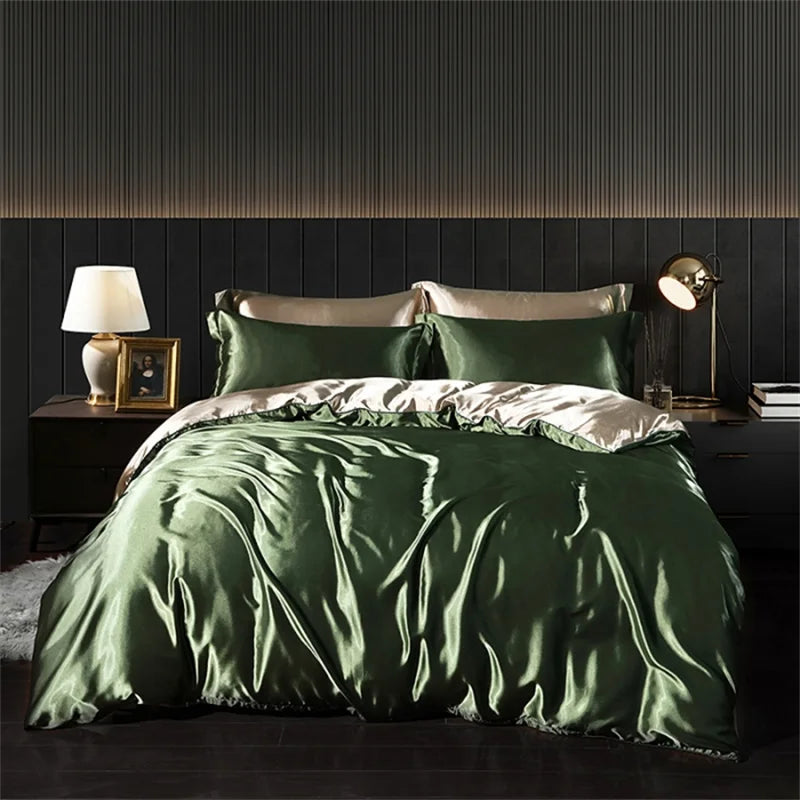 Luxury Natural Mulberry Silk Bedding Set