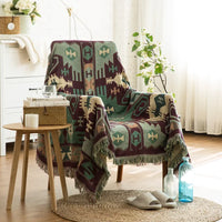 Retro Style Throw Blankets