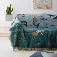 Under the Sea Throw Blanket