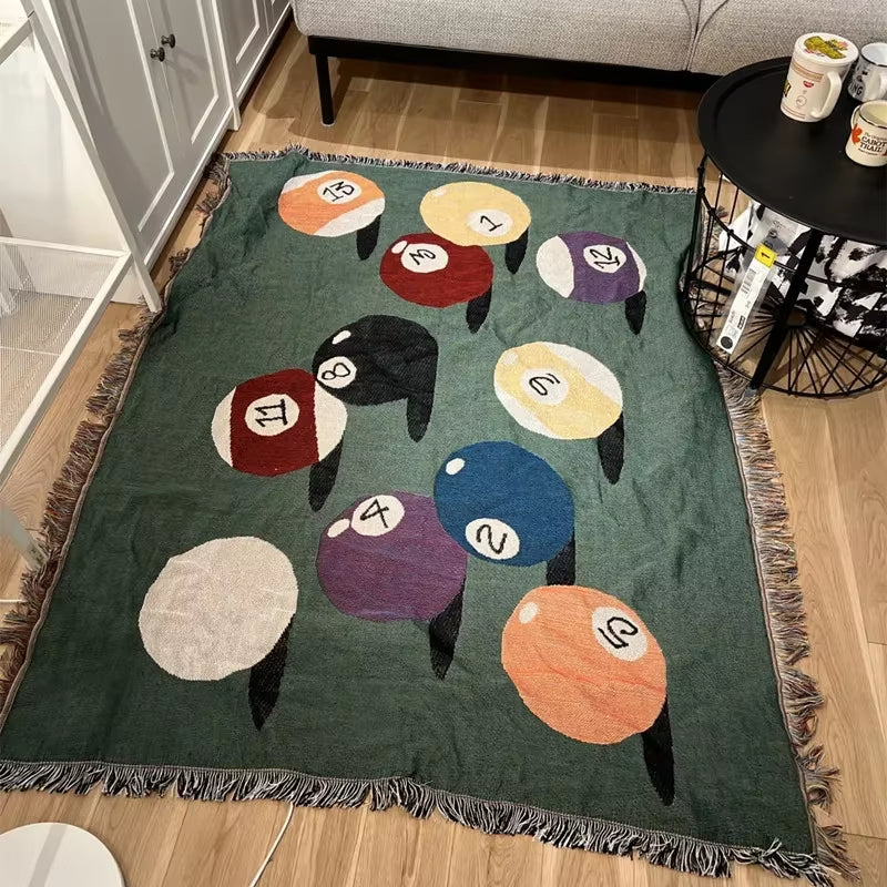 Luxury Billiards Throw Blanket