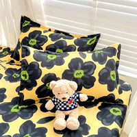 Plush Patterned Pillowcase Set