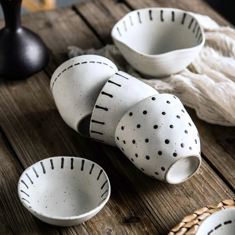 Japanese Ceramic Retro Seasoning Dishes