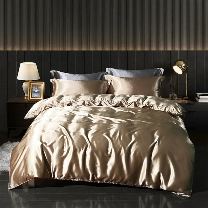 Luxury Natural Mulberry Silk Bedding Set