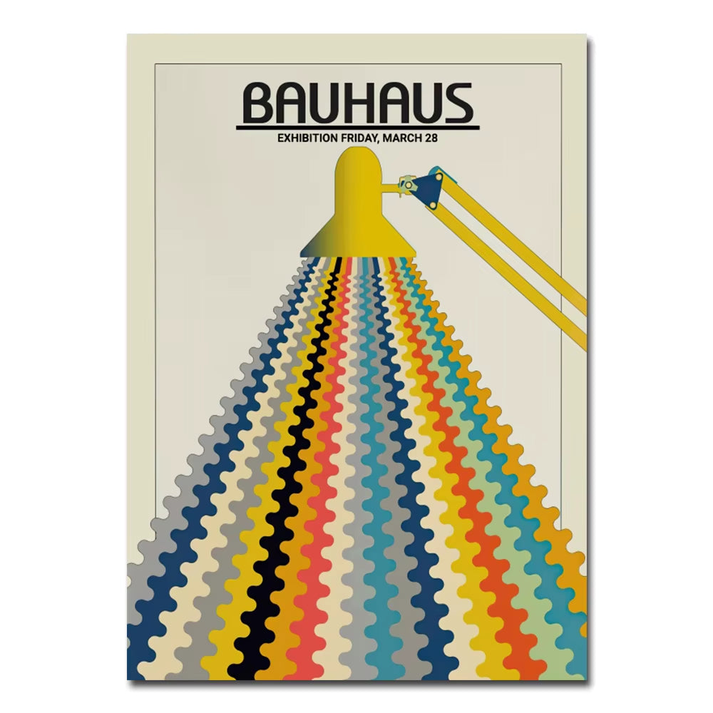 Bauhaus Modern Abstract Geometric Wall Prints