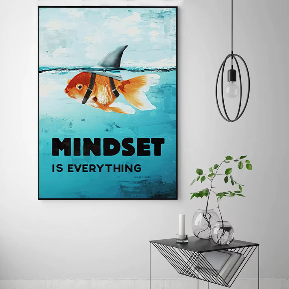 Inspirational Animal Mindset Wall Prints