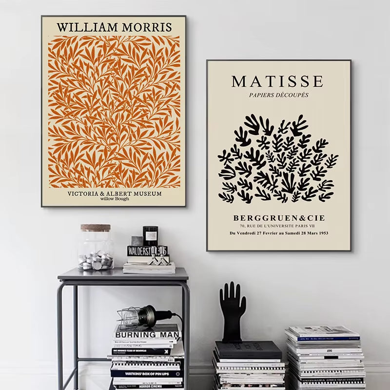 Abstract Yayoi Kusama & Matisse Wall Prints