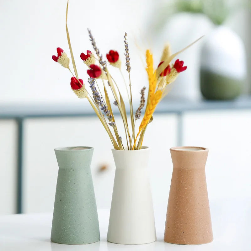 Nordic Creative Ceramic Flower Vases