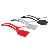 2-in-1 Nylon Grip Spatula Tongs