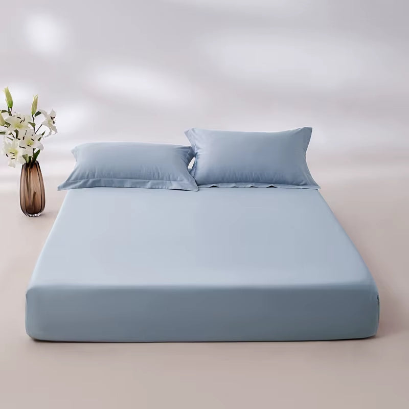 Luxury Egyptian Cotton Bed Sheet Set 800 Thread Count Bedding Sets 1 Piece Fitted Sheet 2 Pieces Pillowcase Soft Mattress Cover