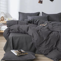 Modern Microfiber Printed Bedding Set