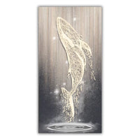 Luxury Luminous Whale Wall Prints