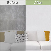 50X1000Cm Linen Wallpaper Solid Color Waterproof Background Wall Renovation Self-Adhesive Wallpaper 3D Textured Wall Stickers