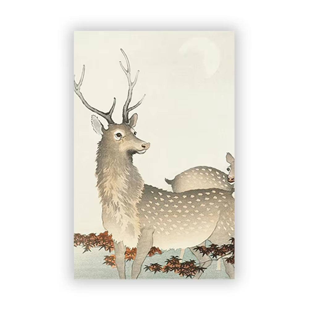 Vintage Animal Landscape Wall Prints