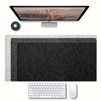 Solid Color Wool Felt Desk Mat