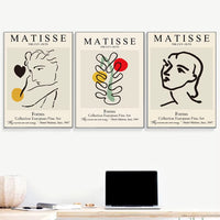 Matisse-Inspired  Wall Prints