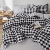 Modern Microfiber Printed Bedding Set