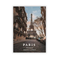 Paris Tower Seasonal Landscape Wall Prints