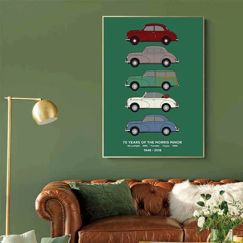 Rover Classic Car Wall Print