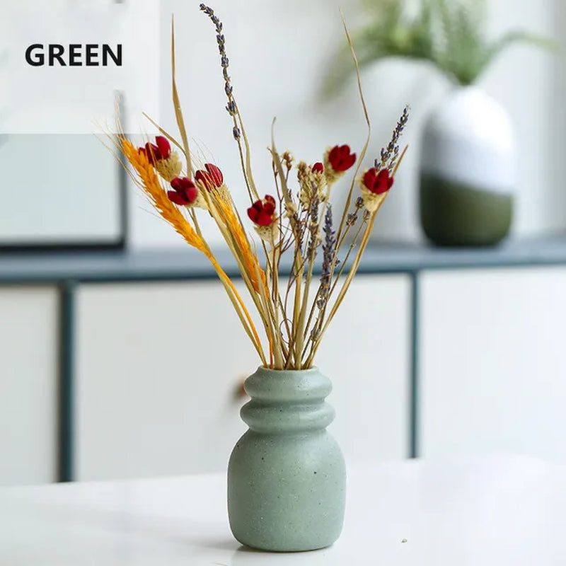 Nordic Creative Ceramic Flower Vases