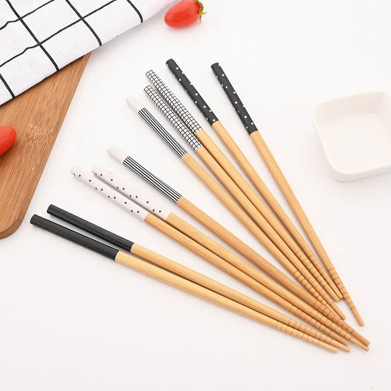 Reusable Bamboo Wooden Chopsticks