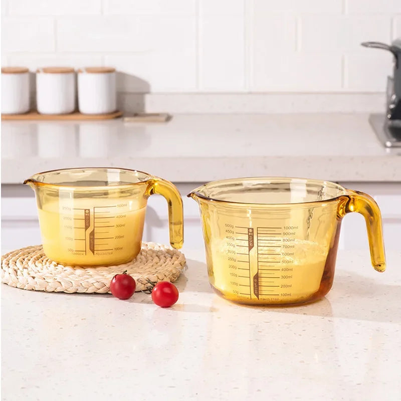 Glass, Food-Grade Measuring Cups