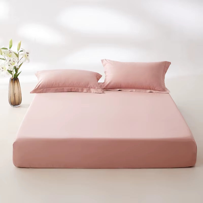 Luxury Egyptian Cotton Bed Sheet Set 800 Thread Count Bedding Sets 1 Piece Fitted Sheet 2 Pieces Pillowcase Soft Mattress Cover