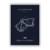 F1 Monaco Circuit Wall Prints