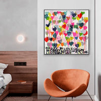 Street Graffiti Love Letter Wall Prints