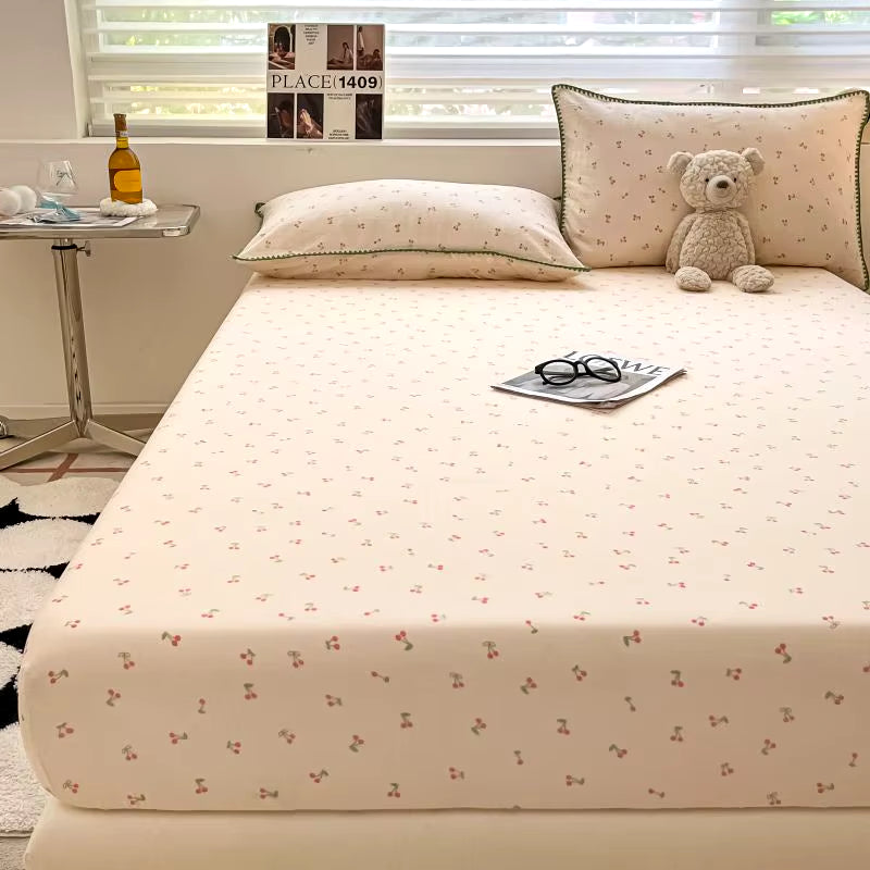 Unique Cotton Fitted Bed Sheet