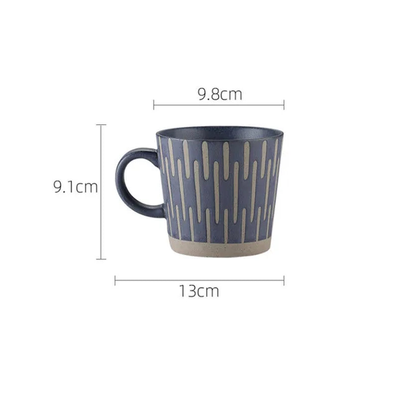 Nordic Handmade Ceramic Coffee Mug