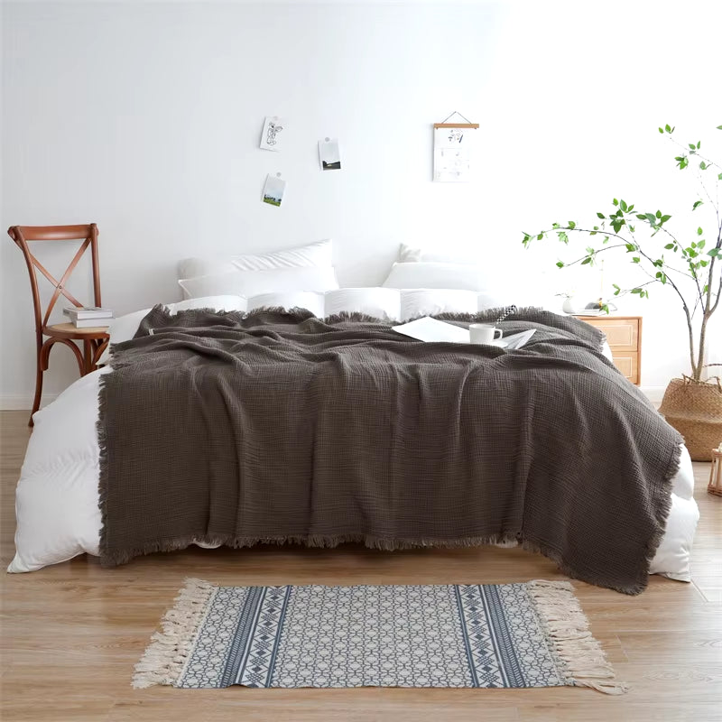 High-Quality Soft Yarn Dyed Blanket