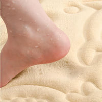 Marine Embossed Bath Mat