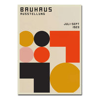 Bauhaus Modern Abstract Geometric Wall Prints