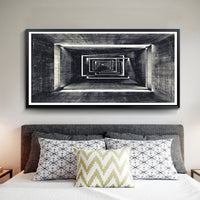 Retro Geometric Canvas Wall Prints