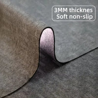 Solid Color Wool Felt Desk Mat