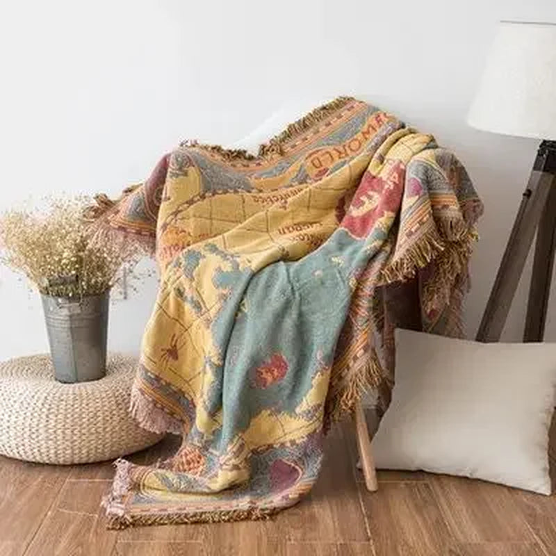 Retro Style Throw Blankets