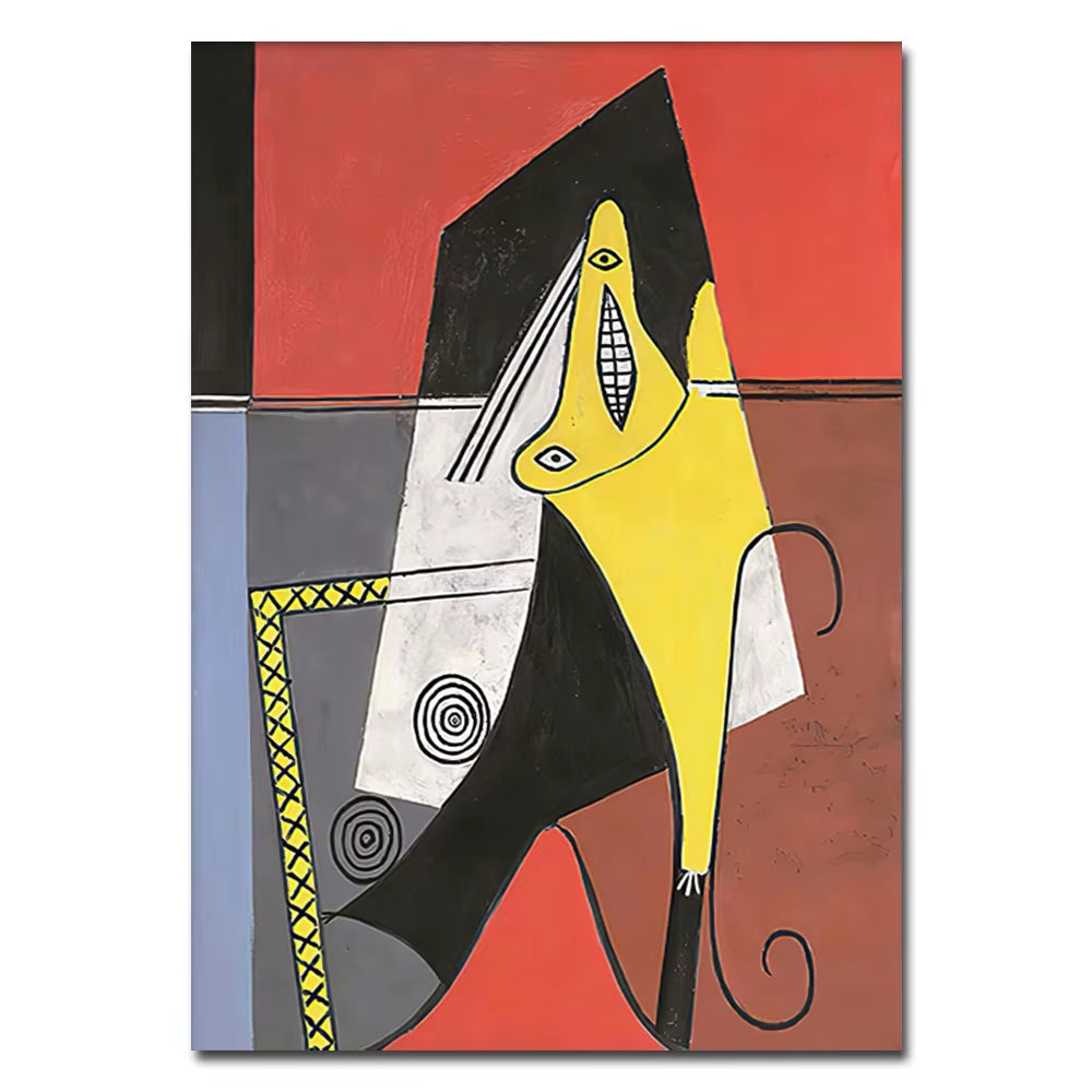 Classic Picasso Woman Wall Prints