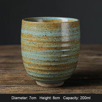 Handmade Glazed Ceramic Coffee Mugs