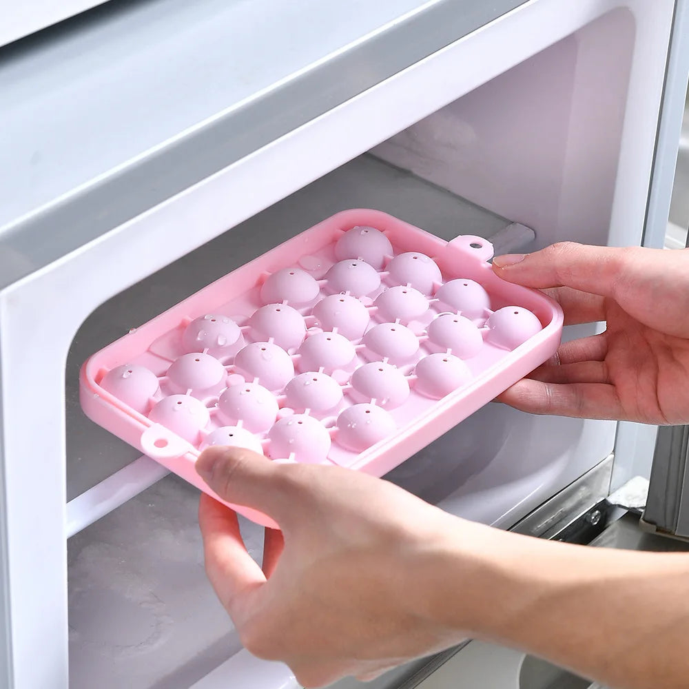 Silicone Mini Ball Ice Cube Trays