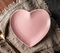 Morandi Heart-Shaped Ceramic Plates