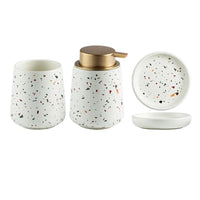 European Painted Ceramic Bathroom Accessories