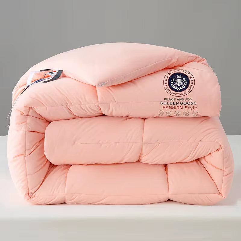 All Season Super Soft Quilted down Comforter Reversible Duvet Insert with Corner Tabs Summer Autumn Winter Warm Fluffy Quilts