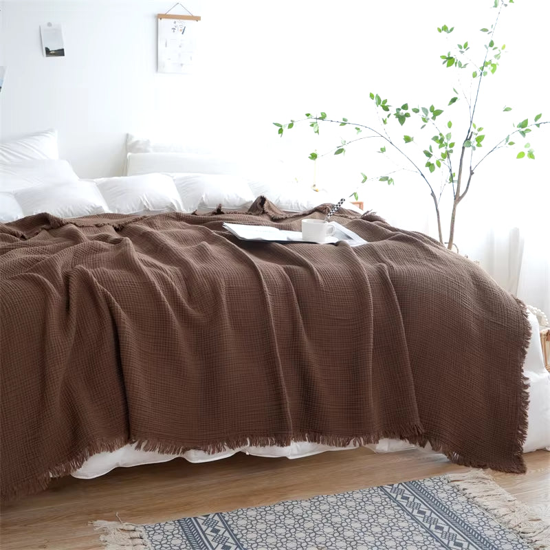 High-Quality Soft Yarn Dyed Blanket