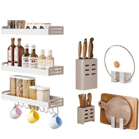 Multifunctional Wall-Mounted Storage Rack