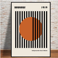 Geometric Distortion Wall Prints