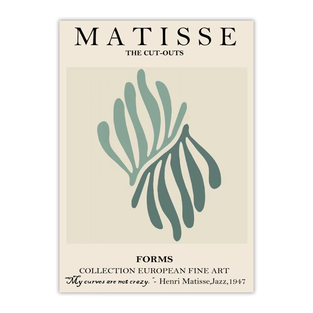 Matisse-Inspired  Wall Prints