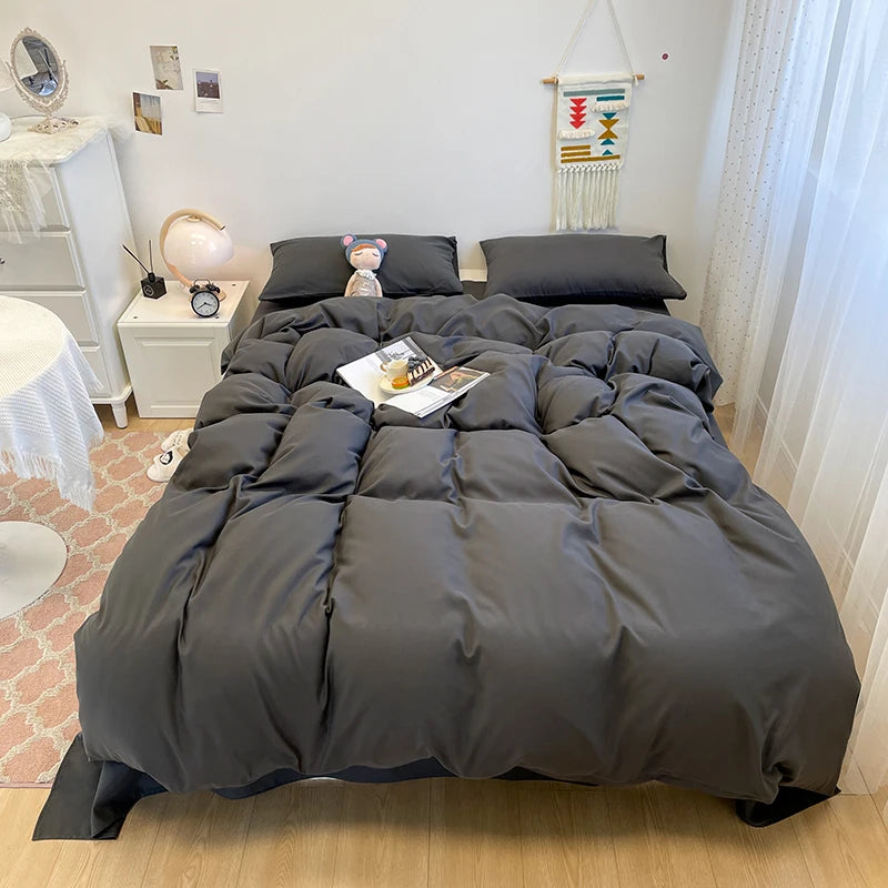 Soft Washed Cotton Bedding Set