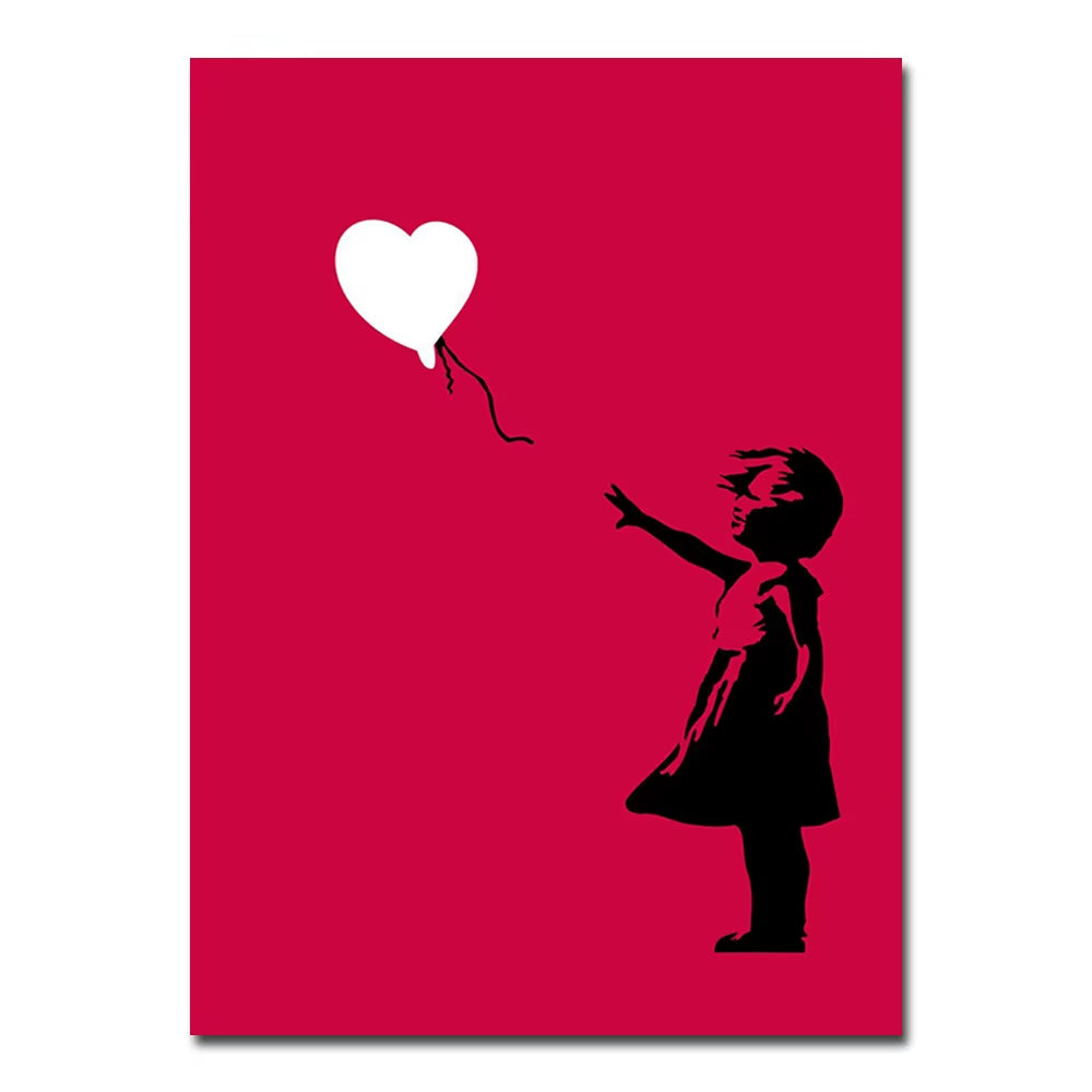 Graffiti Love Pop Wall Prints