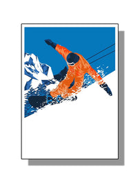 Winter Adventure Wall Print