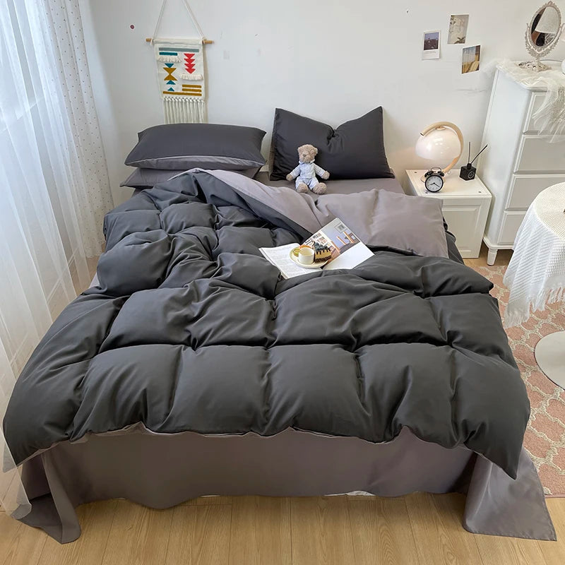 Soft Washed Cotton Bedding Set